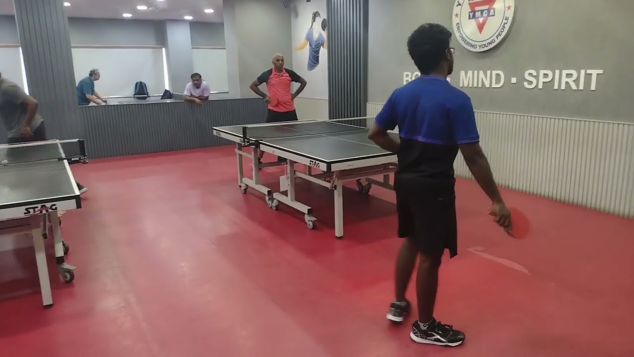 Chennai YMCA Table Tennis | Final | Santhosh  with Saravanakumar  | January 17, 2026