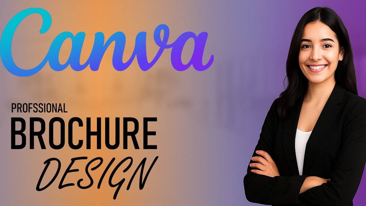 Drawing Tutorial Pamplet Canva Brochure Design Tutorial | Step-by-Step Guide + Flyer, Pamphlet ...