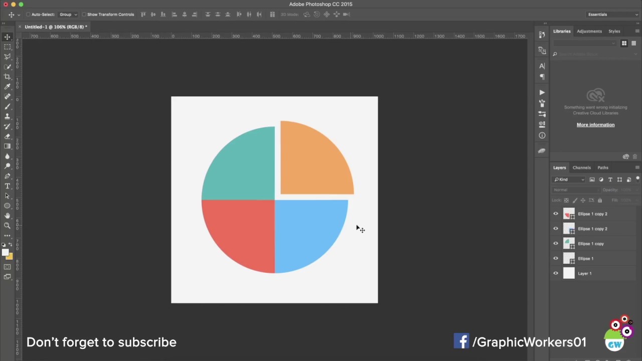 Create Pie Chart Photoshop