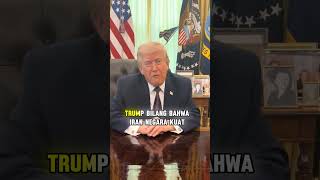 TRUMP SAYS THE UNTHINKABLE