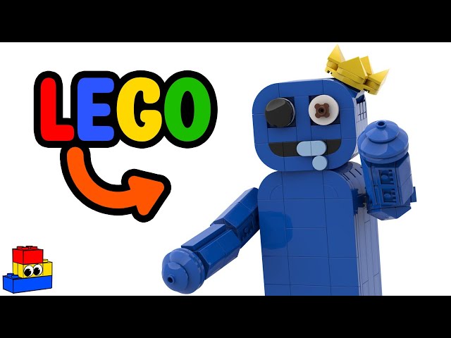 ROBLOX + LEGO] I made the RAINBOW FRIENDS at minifig scale! -  in  2023