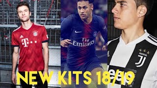 Kits For The Next Season 1819 European Clubs