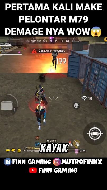 PERTAMA KALI MAKE SENJATA PELONTAR M79 DAMAGENYA WOW #freefire #freefireshorts #shorts #short #ff