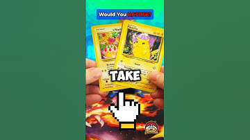 Would You Rather Pokémon Card! You choose with Goku - LEFT or RIGHT: Birthday Pikachu  #shorts