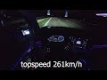 2025 VW Touareg V6 TDI 286PS 0 261km H Autobahn Zeiten Messen POV