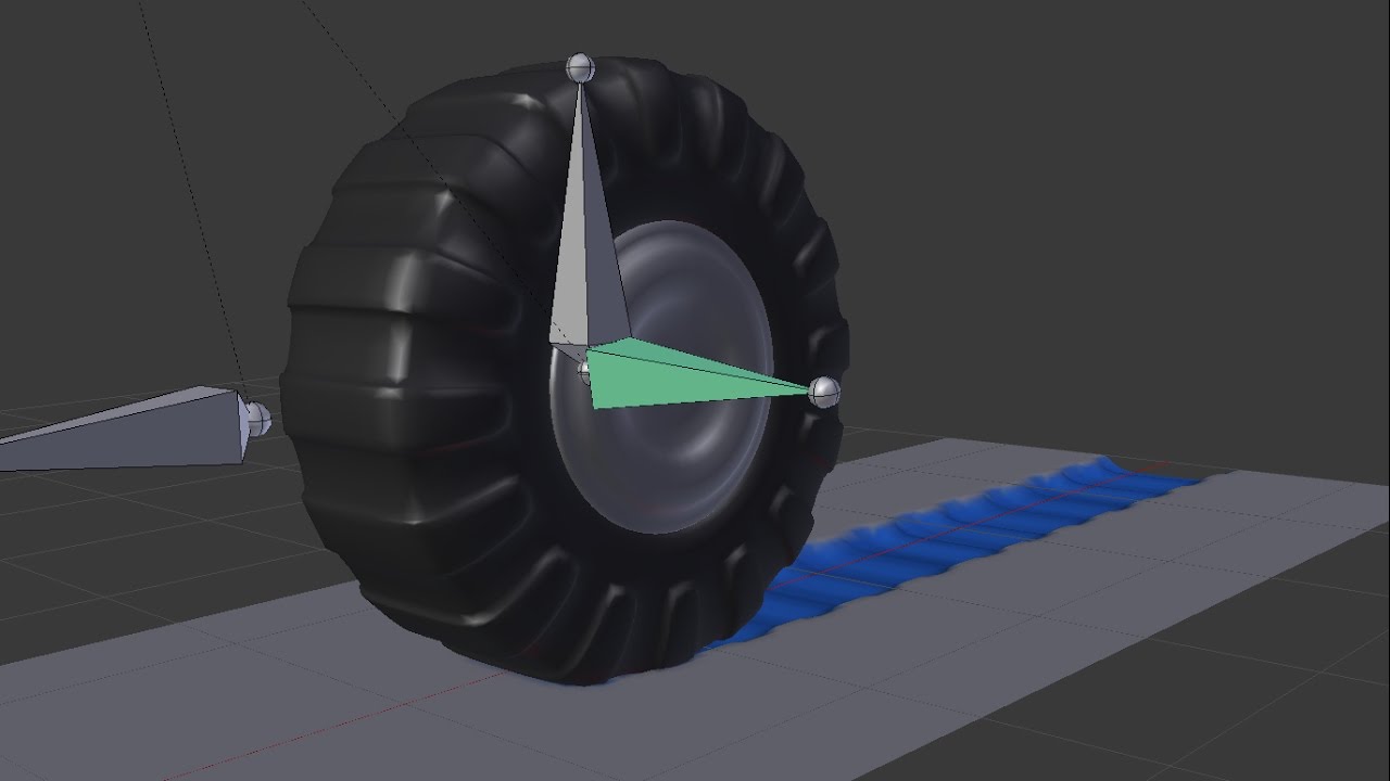 Tutorial: Wheel Rigging & Animation + Dynamic Displacement | Blender  -  YouTube