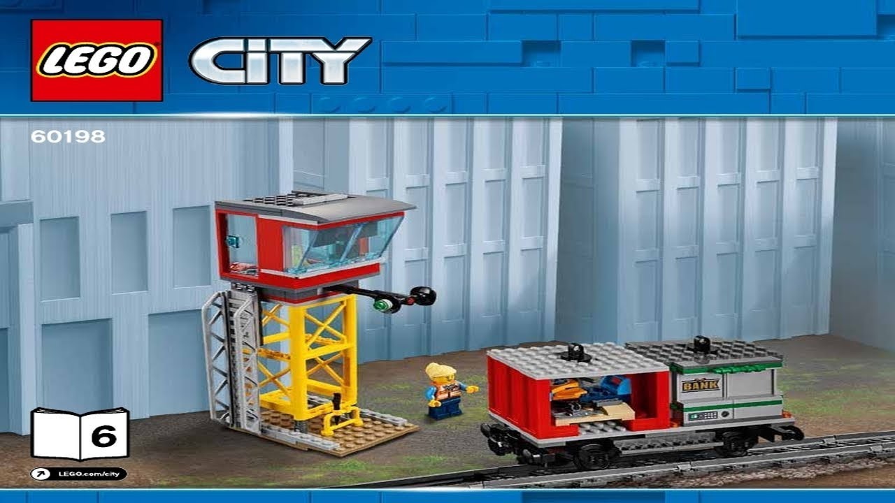 instructions City - Trains - 60198 - Train (Book 6) - YouTube
