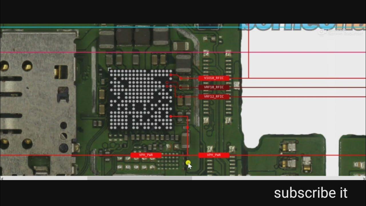 schematic diagram of Infinix hot 9 play for solution of network - YouTube