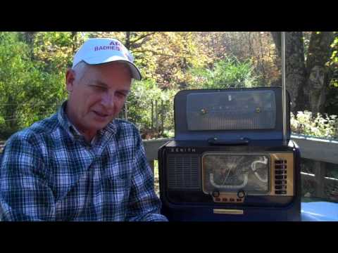 Zenith Trans Oceanic H500 Vintage Tube Radio