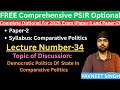 PSIR Class 34 Democratic Politics and Citizenship