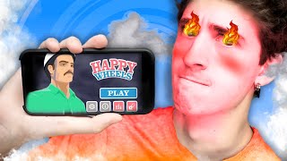 LA BICI su MOBILE È IMPOSSIBILE. - Happy Wheels [Ep.201]