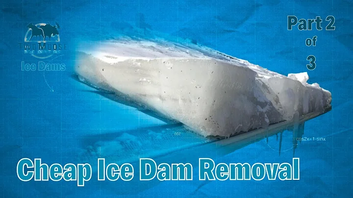 Ice Dams (2 of 3) - How to Remove Ice Dam, The Inexpensive Methods of Removal