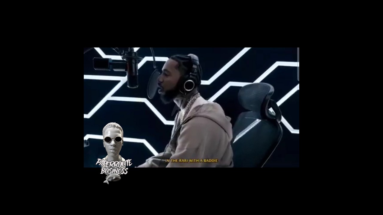 Key Glock , ZoTrapalot, and Paperroute Woo - vibeing in the studio working on new music.