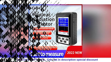 REVIEW NEW XR-1 Portable Geiger Counter Nuclear Radiation Detector Personal Dosimeter Marble Tester