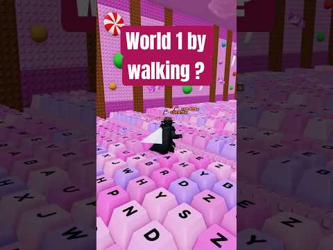 World 1 by walking in +1 Speed Keyboard Escape ?