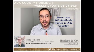 More Than 400 Active Listings For The First Time Since Last July! | Boise Housing Update 06.04.2021
