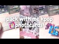 Packing kpop photocards 40 asmr tiktok compilation  minsbymon