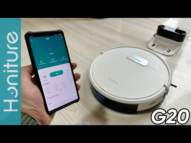 Honiture G20 - Robot Vacuum Cleaner and Washes 