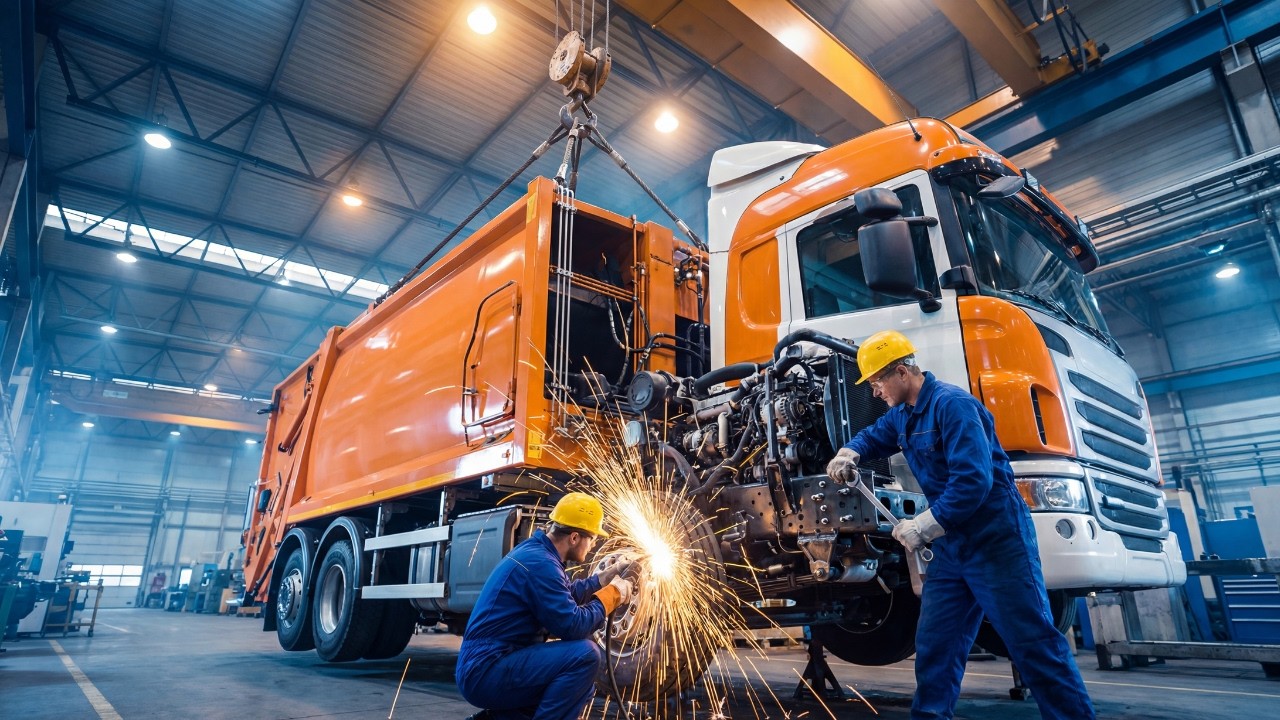 They Built a FULL-SIZE Garbage Truck by Hand From Nothing (Insane Build)