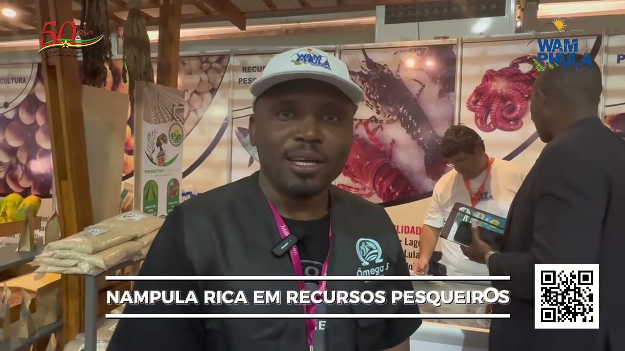 RECURSOS PESQUEIROS DE NAMAPULA: Omega 3 expõe as maiores potencialidades  na FACIM 2025