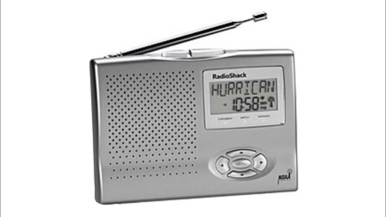 RadioShack Weather radio alert reminder sound YouTube
