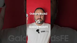Galaxy BudsFE vs Galaxy Buds2 - 3 DIFFERENCES! #sammobile #samsungmobile #samsunggalaxy #shorts