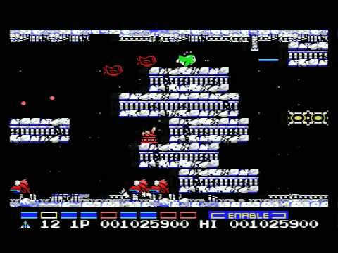 Stoveplay: Nemesis 2 (Gradius 2) (MSX) Bonus Stage 2 + 3