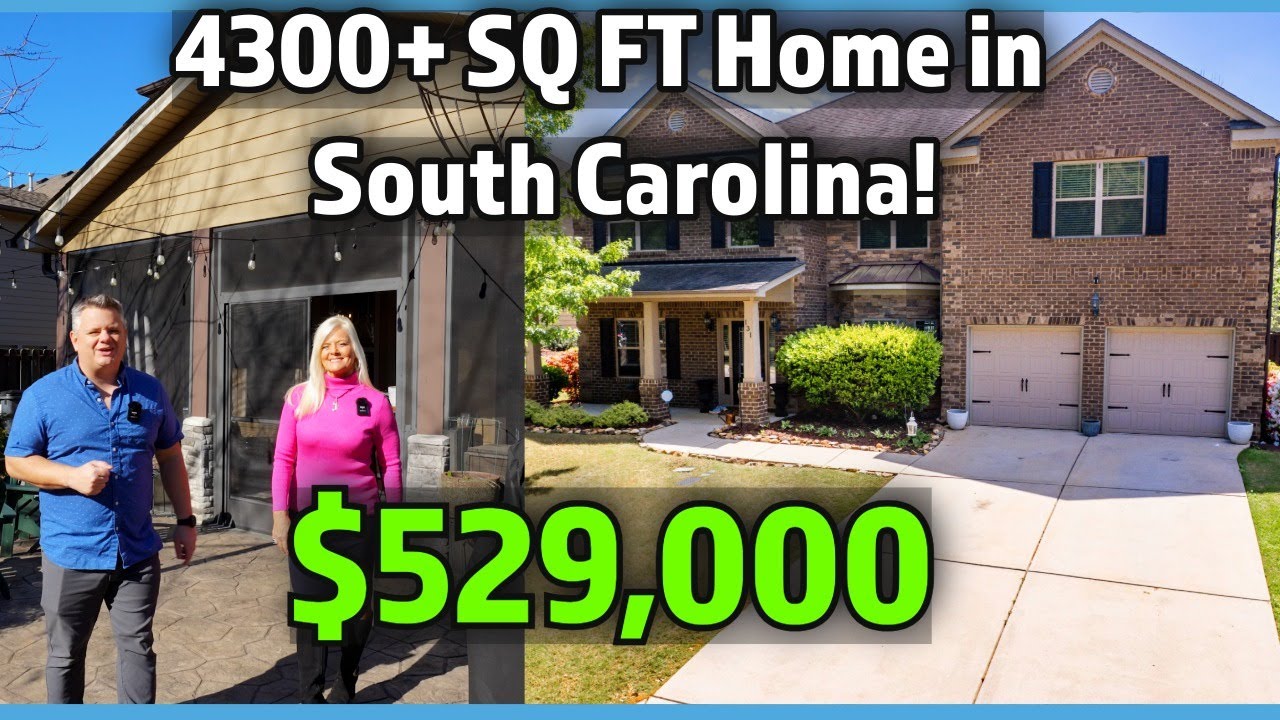 Inside 4300+ sq ft home in South Carolina near Lake Murray!  131 White Oleander Dr. Lexington SC 