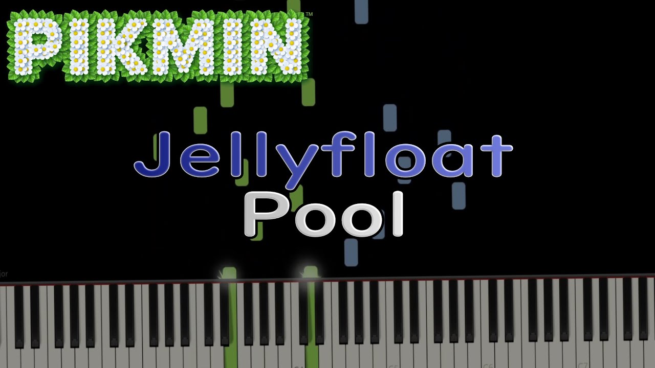 Pikmin2 Jellyfloat Pool Piano / ピクミン 2 シャワールーム BGM 地下2階 ピアノソロ - YouTube
