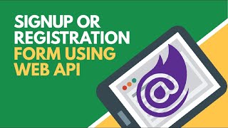 Signup or Registration form using Blazor | BCL