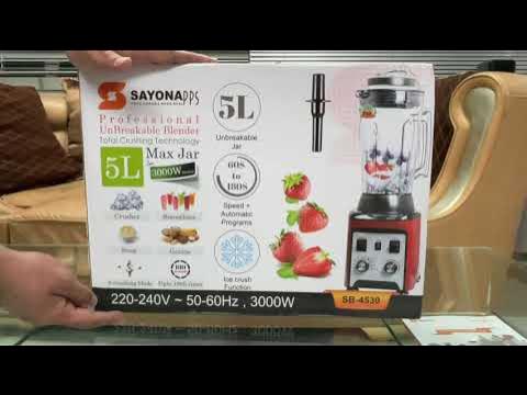 3000w heavy duty commercial blender food