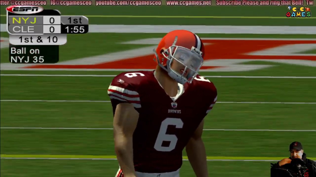 NFL 2K5 Updated rosters week 11 Browns - YouTube