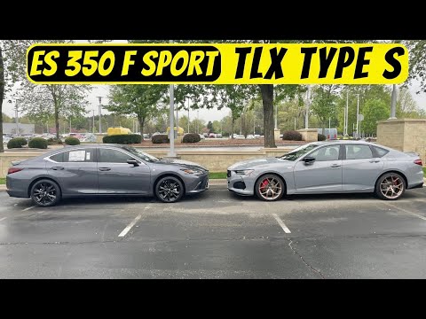 2024 Acura TLX Type S VS 2024 Lexus ES 350 F Sport!