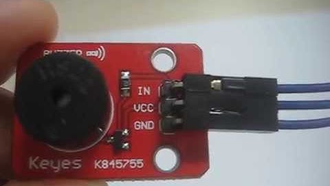 Lập trình vi điều khiển-Phần 103-Sử dụng còi (buzzer) với Arduino.