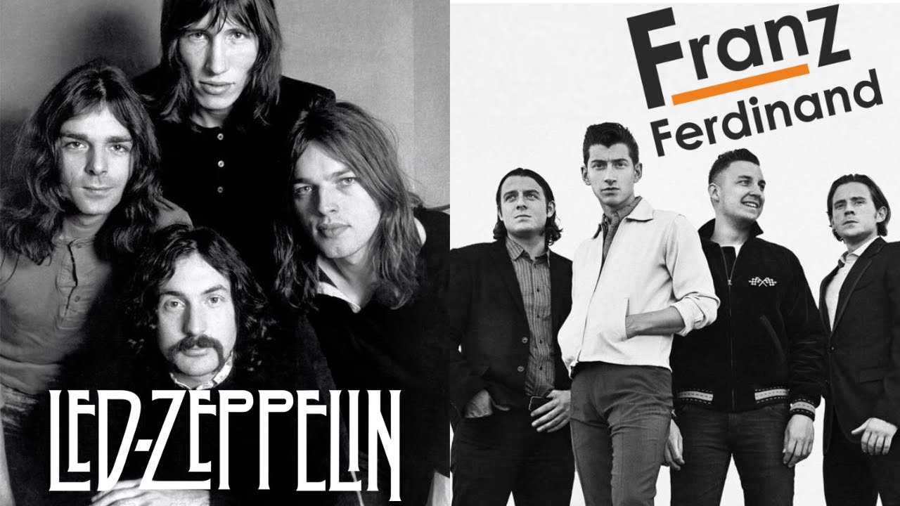 Led Zeppelin & Franz Ferdinand Take Me Under Foot MASHUP YouTube