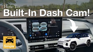 How To: Use Drive Recorder (Dash Cam) | 2026+ Toyota RAV4 screenshot 1