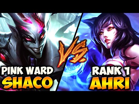 PINK WARD VS. THE RANK 1 AHRI IN THIS ONE TRICK BATTLE! (DON'T MISS THIS ONE)