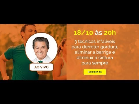 AO VIVO com Dr. Wilson Rondó | 3 técnicas infalíveis para o emagrecimento - AO VIVO com Dr. Wilson Rondó | 3 técnicas infalíveis para o emagrecimento