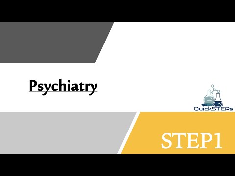 USMLE Step 1 Psychiatry Questions | Part 1