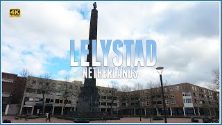 Exploring Lelystad, Netherlands: Central Station To Shopping Mall - City Center Walking Tour 🚶‍♀️
