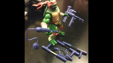Next Mutation Michaelangelo 1997 (Accessories Complete) (Shell #491)