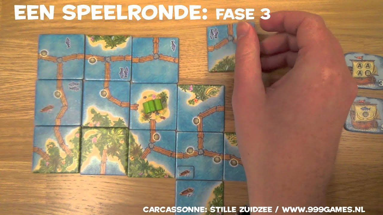 Vergelijkbaar Boekhouder cafetaria Carcassonne: Stille Zuidzee Speluitleg - 999 Games - YouTube