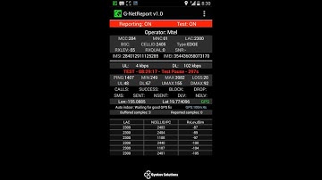 G-NetReport - SMS control demonstration