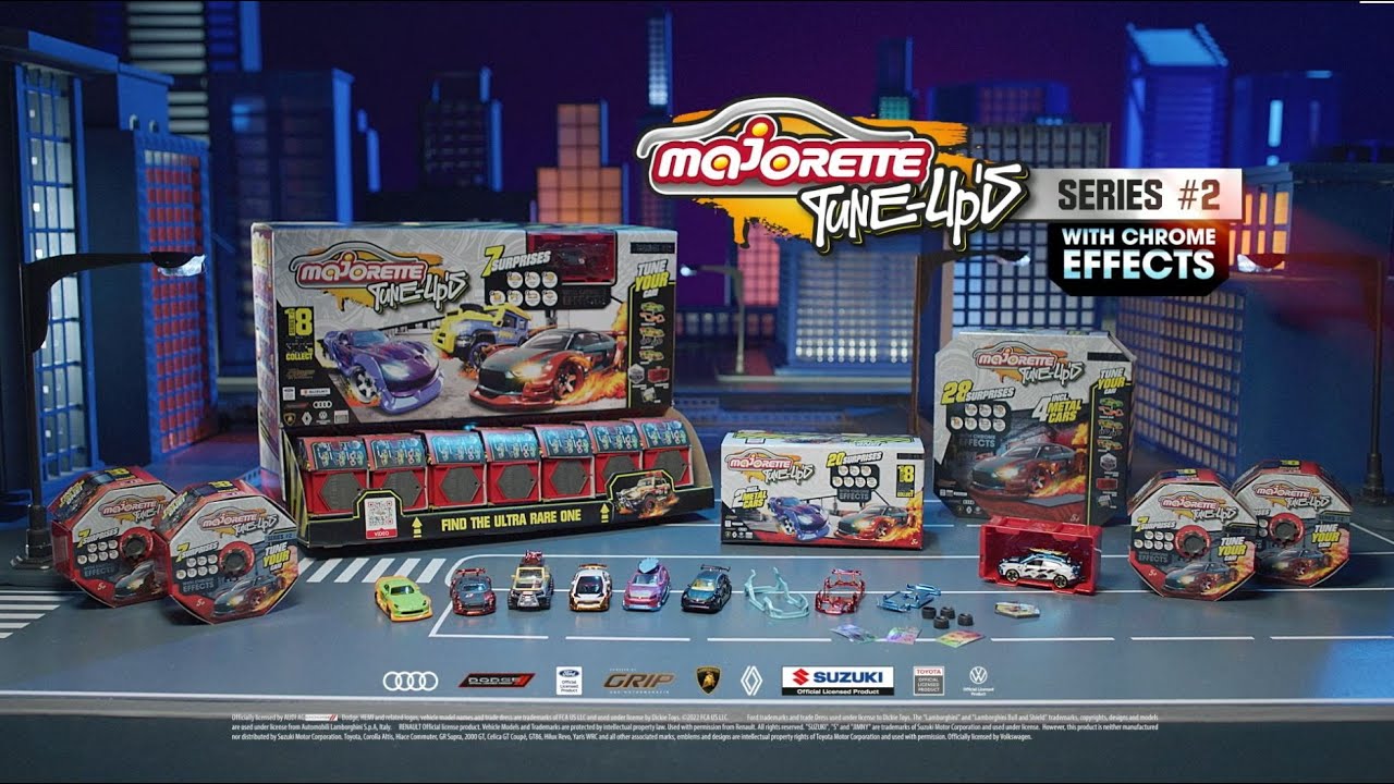 Majorette Tune Ups Series 2 - TV Spot