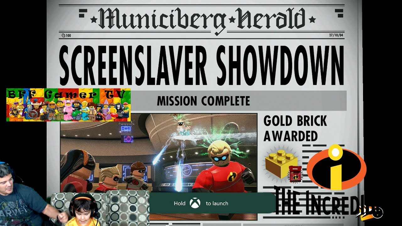 Lego The Incredibles Screenslaver Showdown Part 2 End of Second