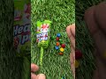 rainbow 🌈 colour lollipops 🍭with  football soft jelly red,blue&amp; yellow fun!🌈🎊⚽#shorts#lolipop#jelly