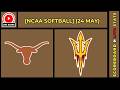 🔴 Texas Longhorns vs Arizona State | NCAA College Softball May 24, 2026 Live SCOREBOARD