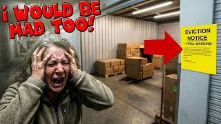 ORIGINAL OWNER WAS MAD SHE LOST HER STORAGE UNIT! THIS IS CRAZY!