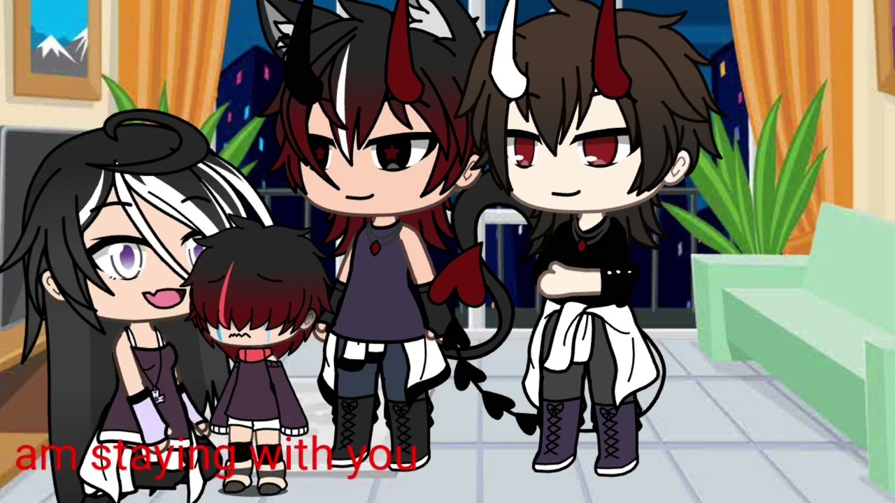 My soulmate is vampire 🦇❤️ part 2#gacha #gachalife #gachameme #gachaedit 