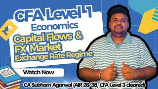 CFA Level 1 | Economics | Capital Flows and FX Market | Part 3 | English | CA Subham Agarwal
